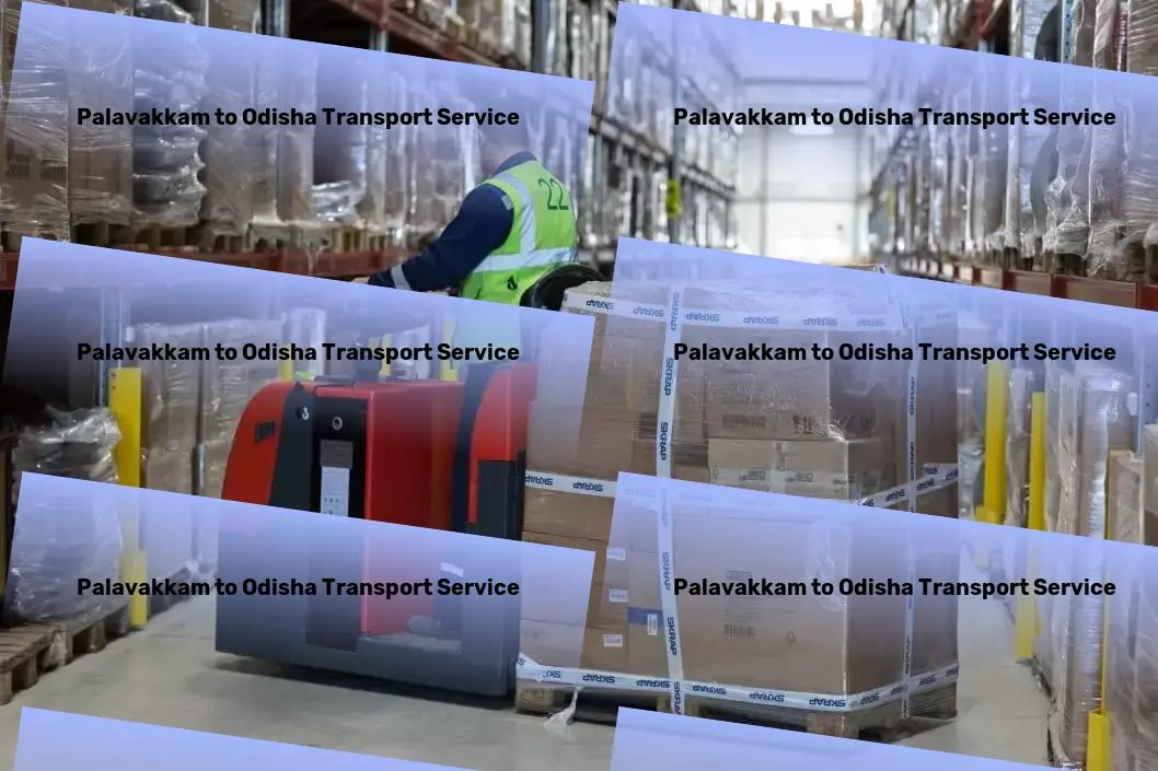 Palavakkam to Odisha Transport Direct cargo shipping