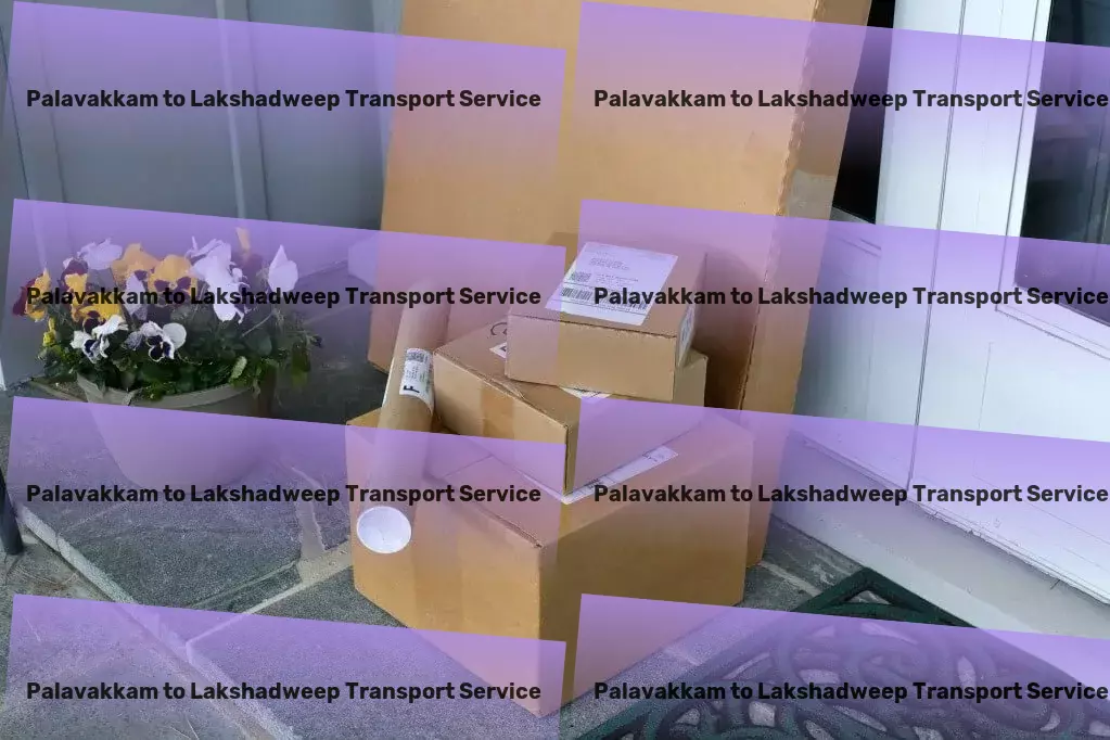 Palavakkam to Lakshadweep Transport Rapid shipping services