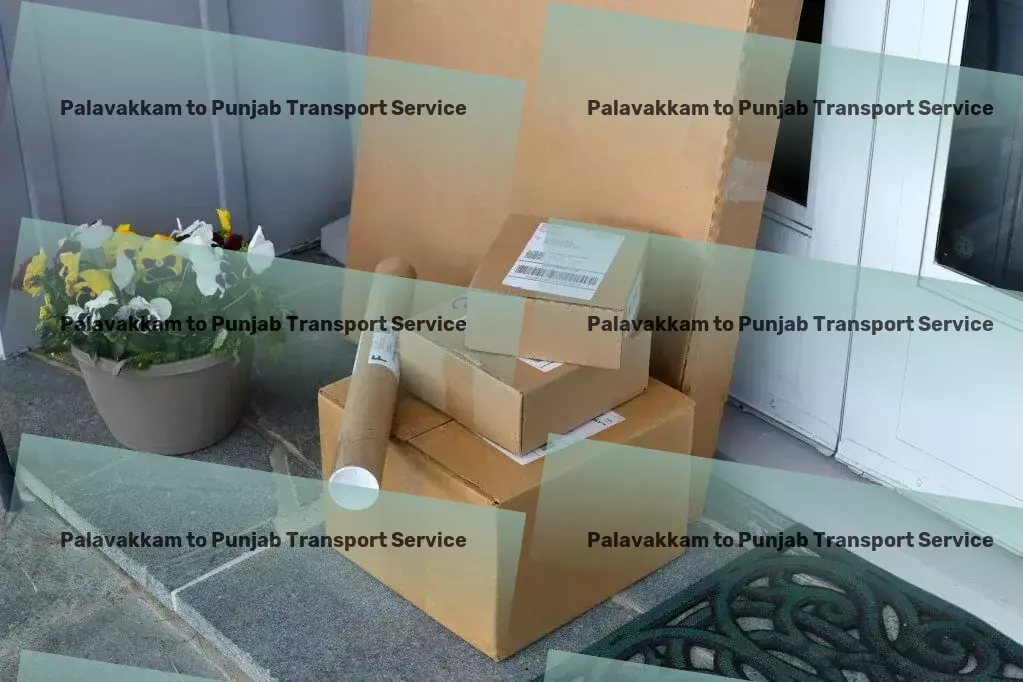 Palavakkam to Punjab Transport Inter-regional freight forwarding