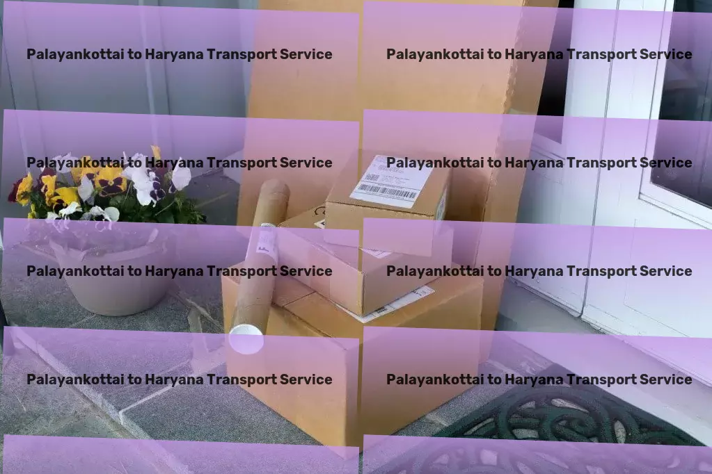 Palayankottai to Haryana Transport Express goods operations