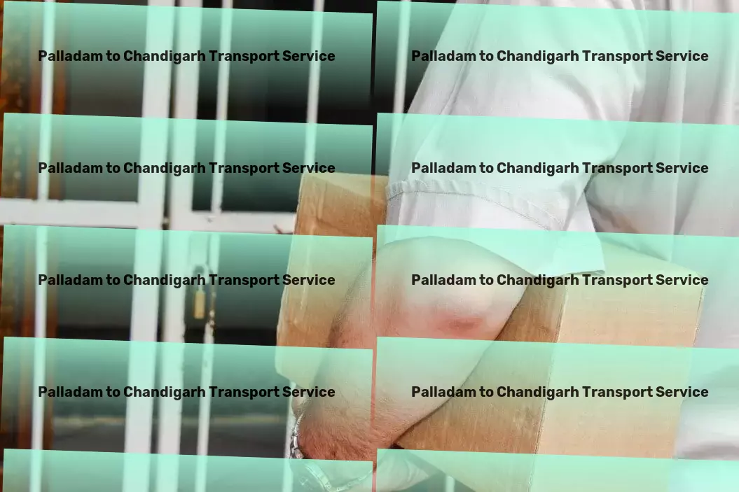 Palladam to Chandigarh Transport Long-distance freight forwarding