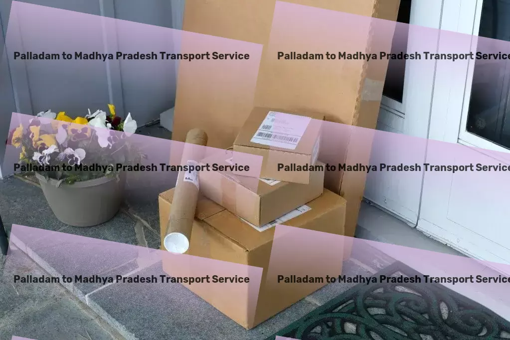 Palladam to Madhya Pradesh Transport Speedy and reliable transportation solutions for India! - High-capacity logistics services