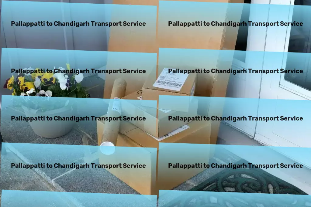 Pallappatti to Chandigarh Transport Direct cargo solutions