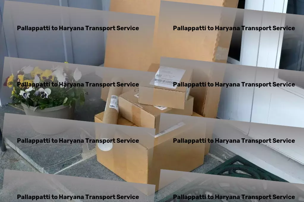 Pallappatti to Haryana Transport End-to-end cargo solutions