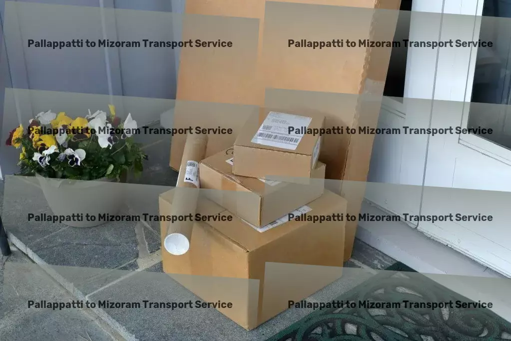 Pallappatti to Mizoram Transport Direct goods shipment