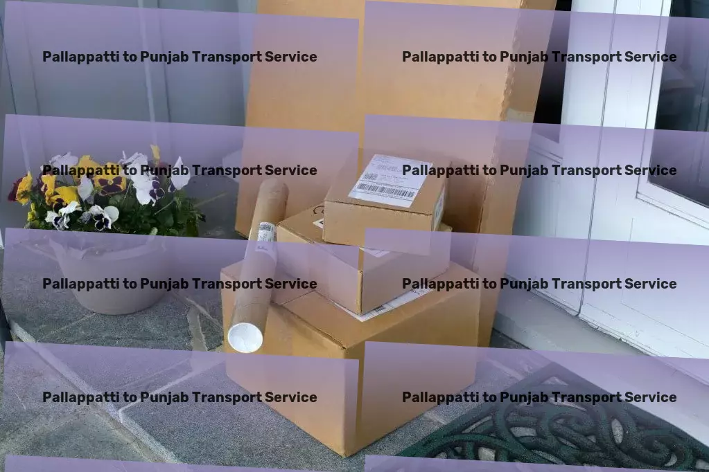 Pallappatti to Punjab Transport Interstate shipping