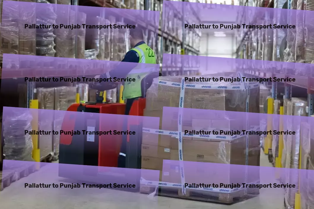 Pallattur to Punjab Transport Professional package services