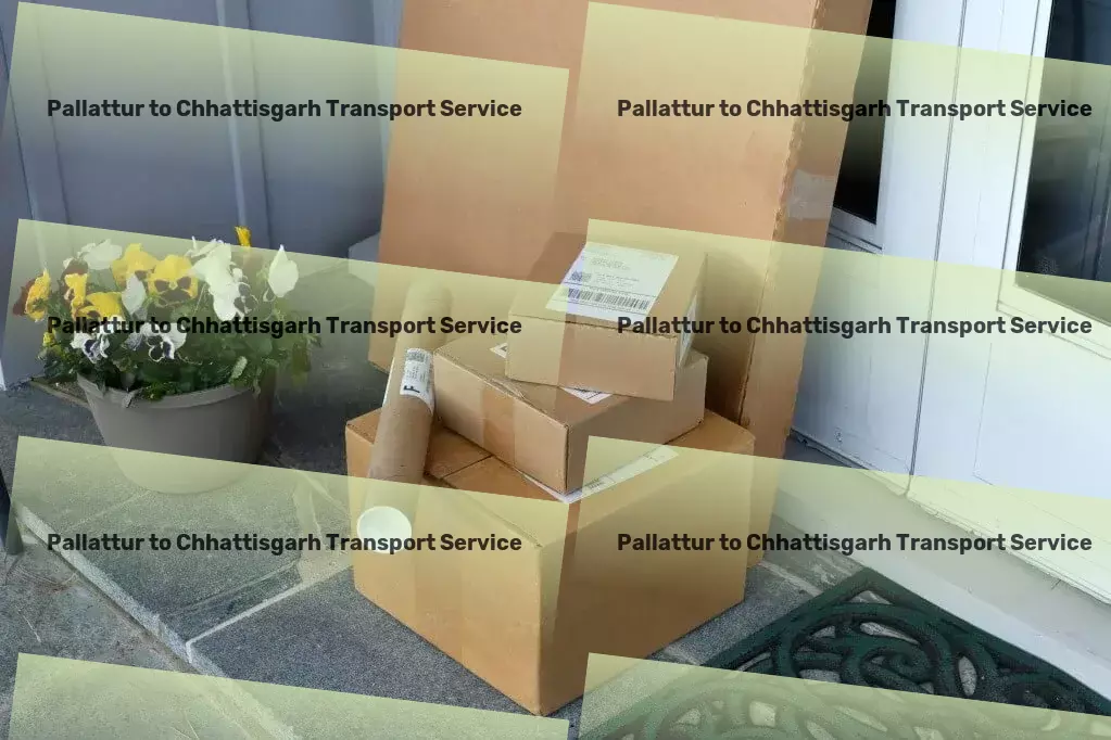 Pallattur to Chhattisgarh Transport Specialized furniture logistics