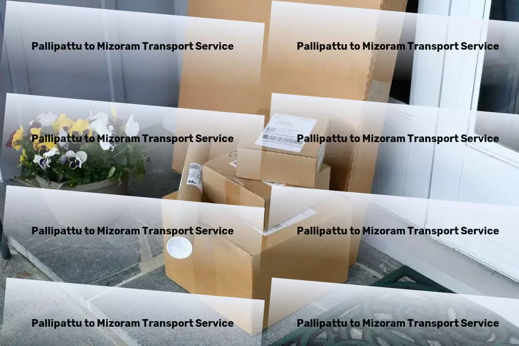 Pallipattu to Mizoram Transport National goods shipment solutions