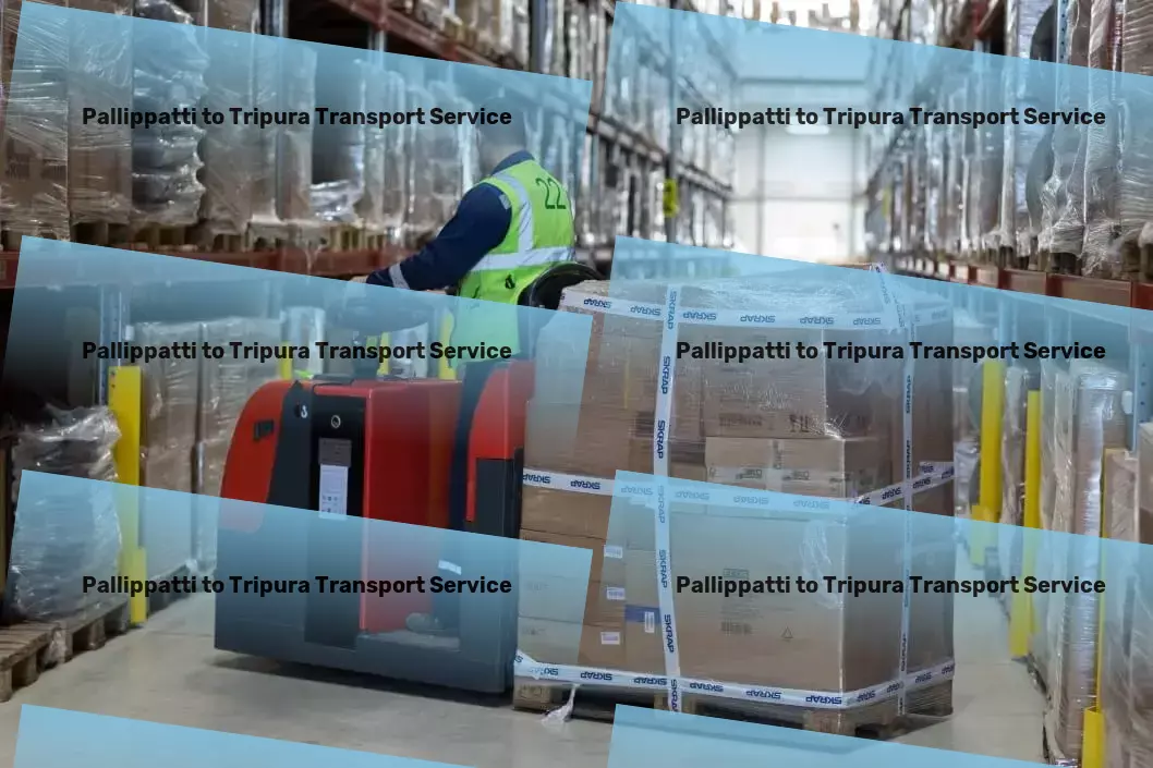 Pallippatti to Tripura Transport Local logistics solutions