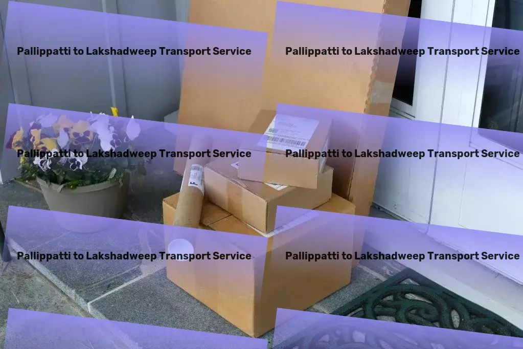 Pallippatti to Lakshadweep Transport Full-scale goods transport