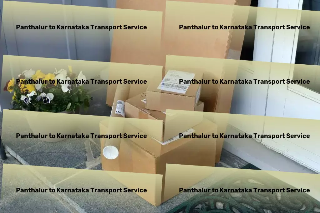 Panthalur to Karnataka Transport Large item courier services