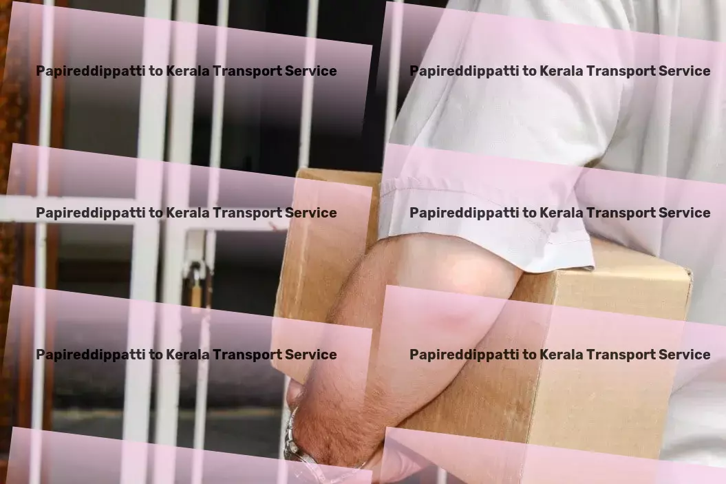 Papireddippatti to Kerala Transport Furniture transit solutions