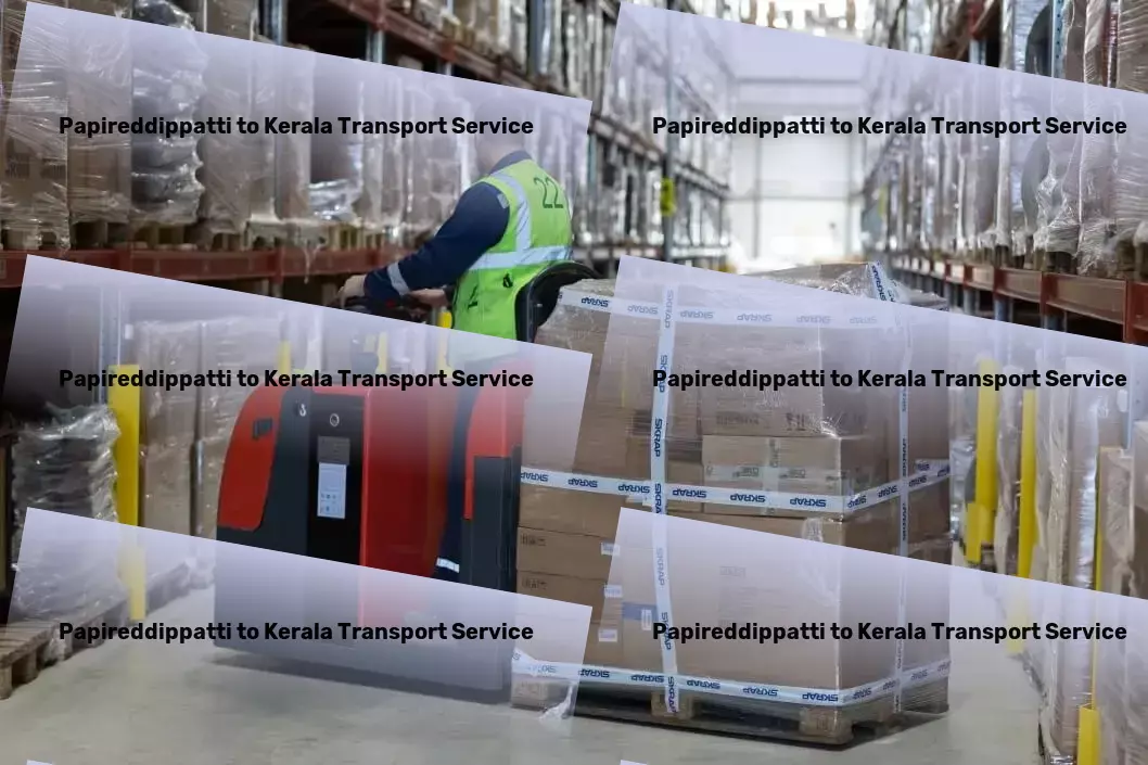 Papireddippatti to Kerala Transport Long-haul goods transport