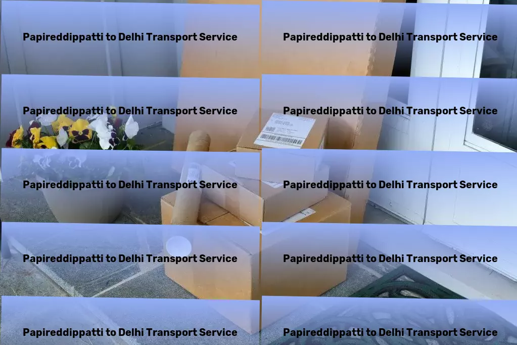 Papireddippatti to Delhi Transport Reliable transport services