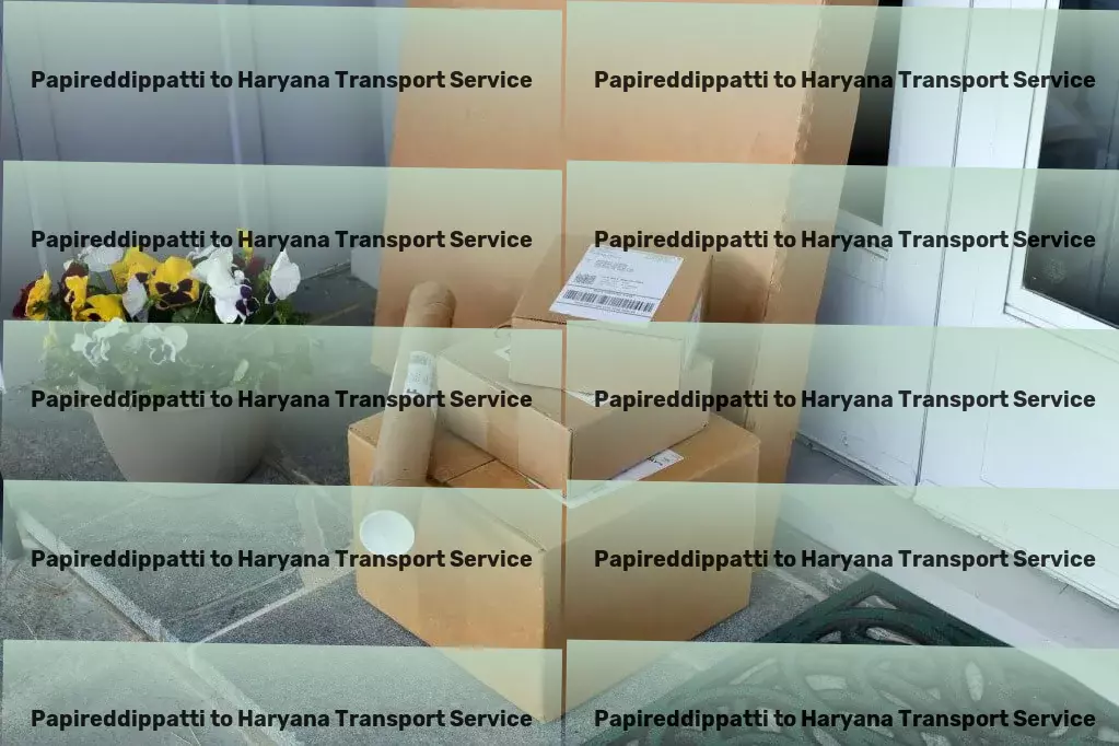 Papireddippatti to Haryana Transport Efficient freight logistics