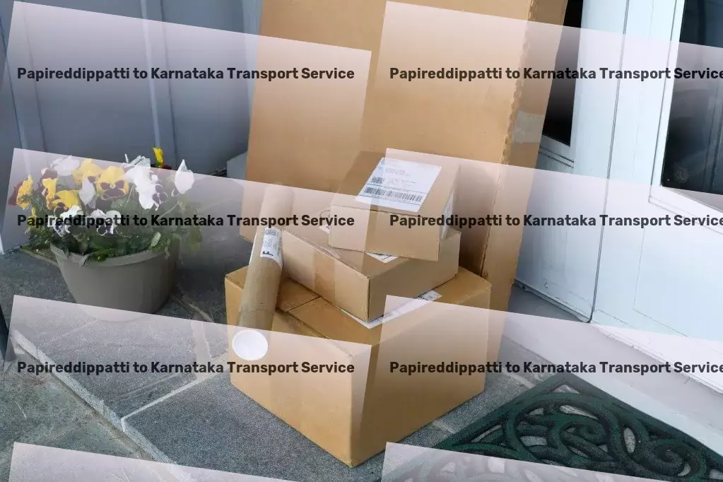 Papireddippatti to Karnataka Transport Industrial transport coordination