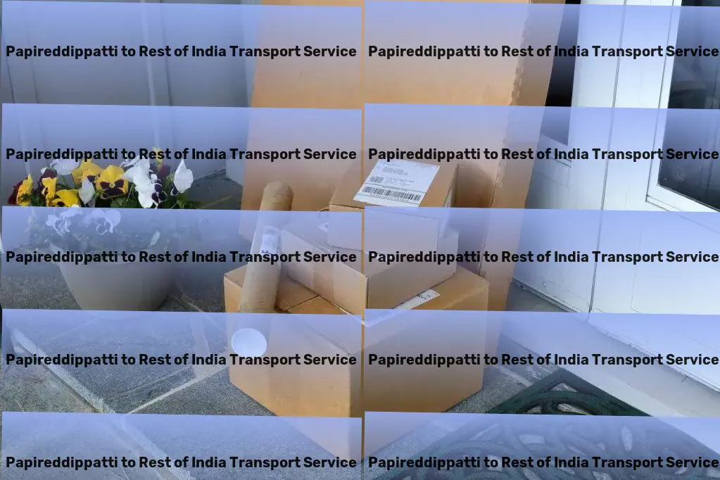 Papireddippatti to Rest Of India Transport Domestic parcel services