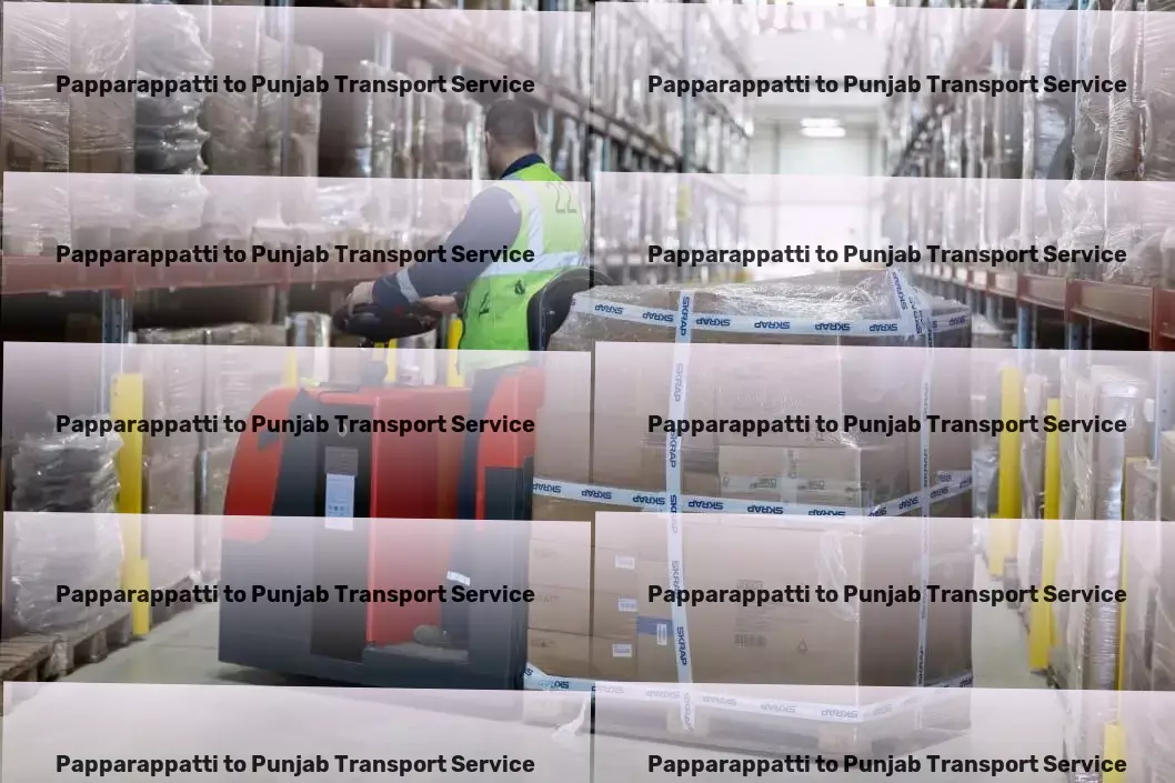 Papparappatti to Punjab Transport Advanced freight and logistics