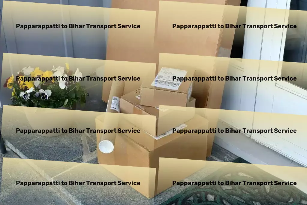 Papparappatti to Bihar Transport Household Parcel Service