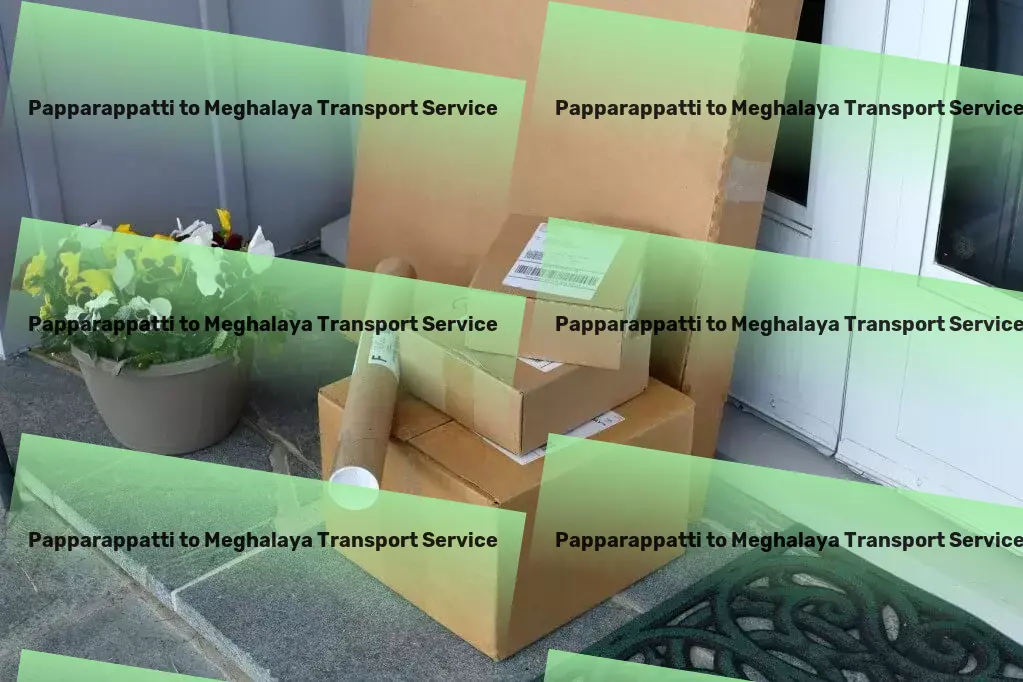 Papparappatti to Meghalaya Transport Specialized package transport