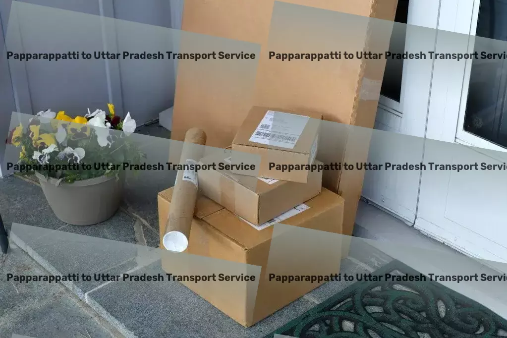 Papparappatti to Uttar Pradesh Transport Commercial trucking solutions