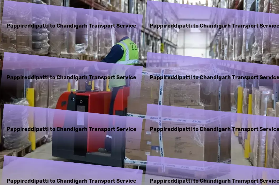 Pappireddipatti to Chandigarh Transport Cargo delivery networks