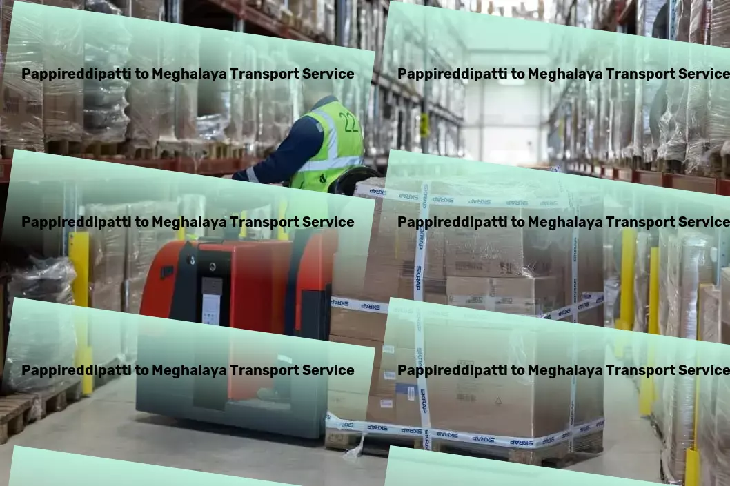 Pappireddipatti to Meghalaya Transport Creating moments that matter, through travel. - High-capacity courier services