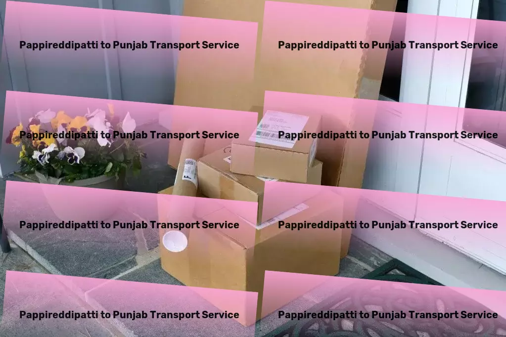 Pappireddipatti to Punjab Transport Nationwide moving and shipment services