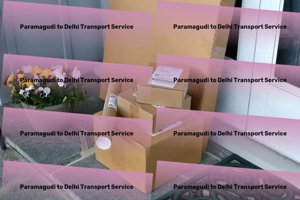 Paramagudi to Delhi Transport Local courier solutions