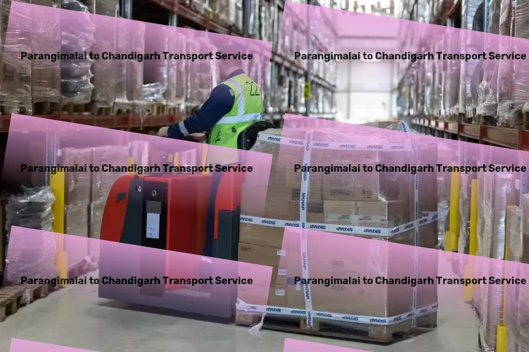 Parangimalai to Chandigarh Transport Large item courier services