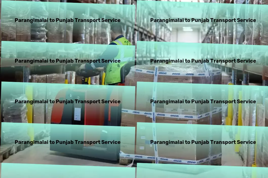 Parangimalai to Punjab Transport National cargo logistics